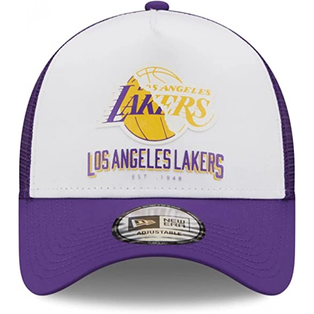 Кепка-бейсболка New Era 9Forty NBA Los Angeles Lakers Graphic Trucker Cap (60081404)