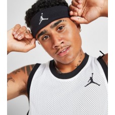 Повязка баскетбольная на голову Jordan Dri-Fit Jumpman Headband черная (J.JN.00.010.OS)