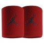 Напульсники баскетбольные Jordan Jumpman Wristbands Red 2 шт. (1 пара) для спорта, игр, тренировок (J.KN.01.605.OS)