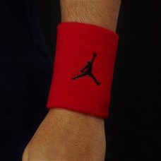 Напульсник баскетбольный Jordan Jumpman Wristband Red 1 шт. для спорта, игр, тренировок (J.KN.01.605.OS.1)