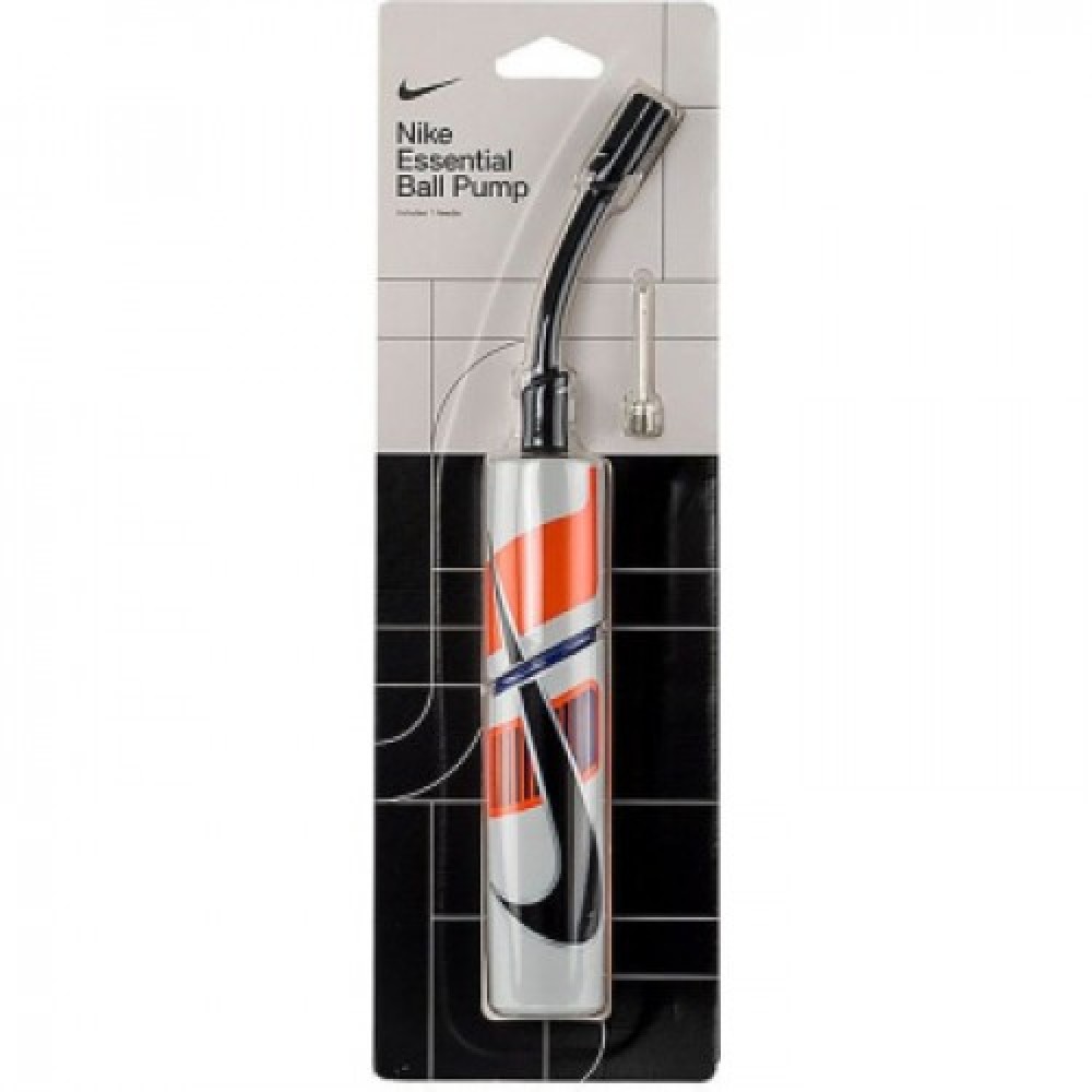Насос Nike Essential Ball Pump Blue ручной для спортивных мячей (N.000.1484.113.NS)