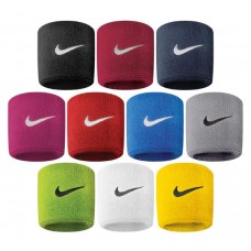Напульсники Nike Swoosh Wristbands 2 шт. (1 пара) для спорта, игр, тренировок (N.NN.04.010.OS)