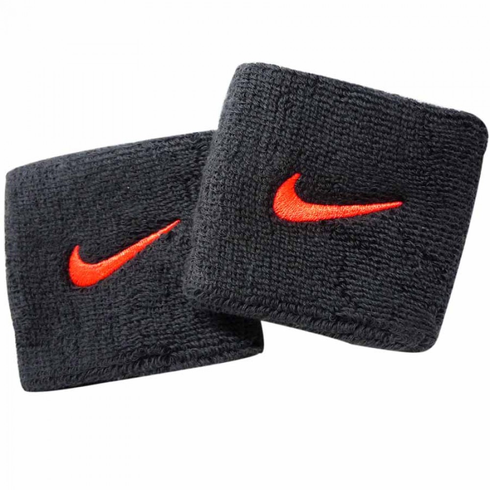 Напульсники Nike Swoosh Wristbands 2 шт. (1 пара) для спорта, игр, тренировок (N.NN.04.065.OS)