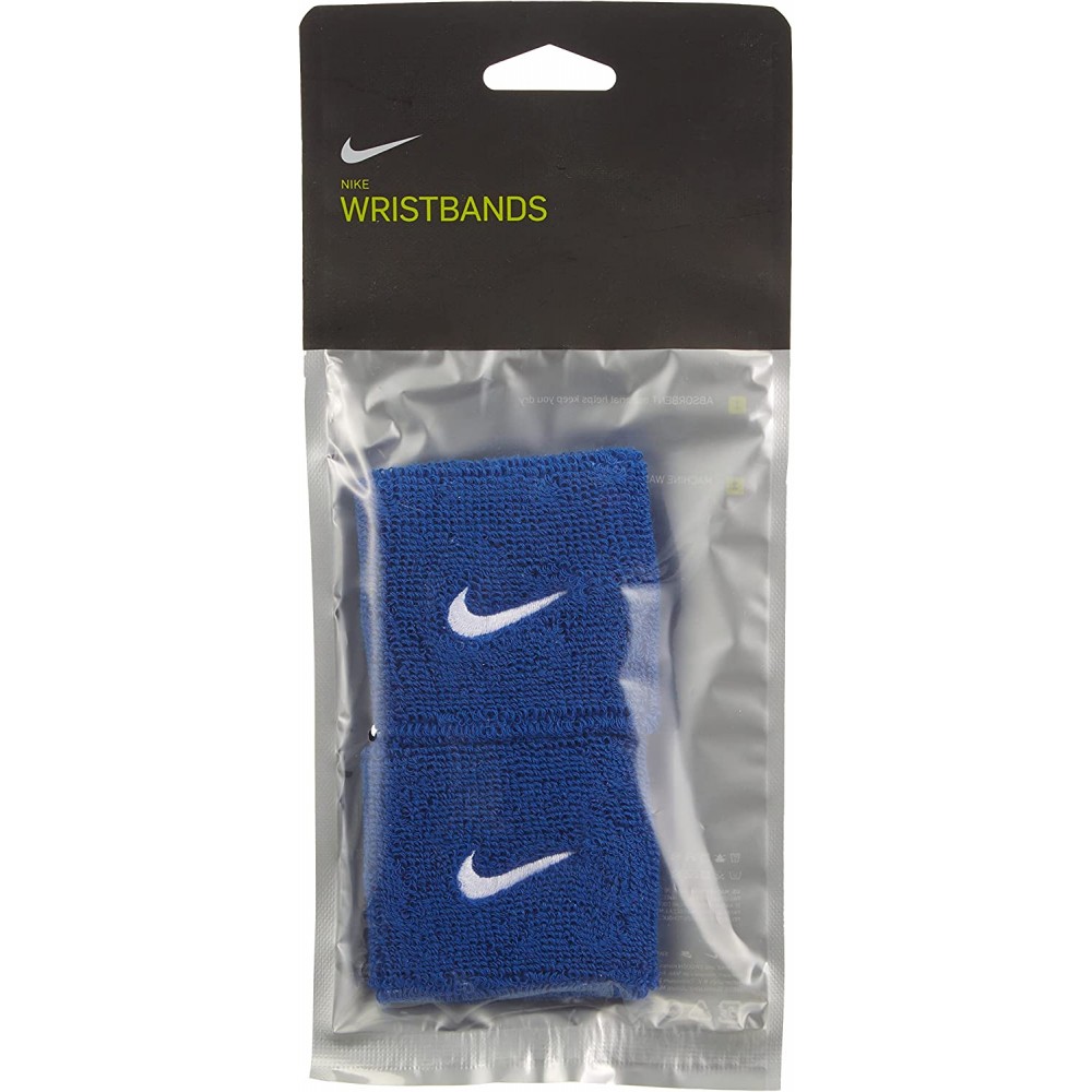 Напульсники Nike Swoosh Wristbands 2 шт. (1 пара) для спорта, игр, тренировок (N.NN.04.402.OS)
