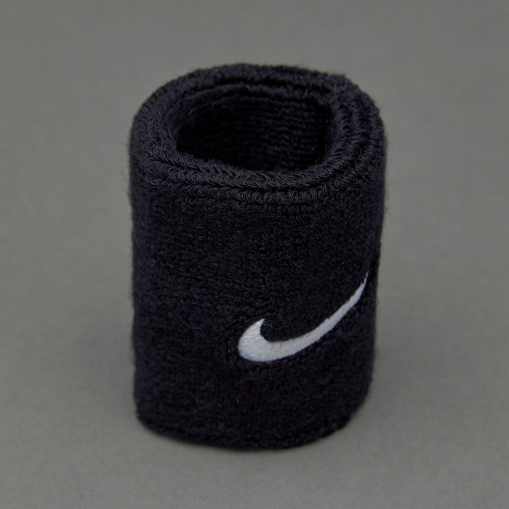 Напульсники Nike Swoosh Wristbands 2 шт. (1 пара) для спорта, игр, тренировок темно-синие (N.NN.04.416.OS)