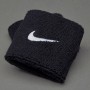 Напульсники Nike Swoosh Wristbands 2 шт. (1 пара) для спорта, игр, тренировок темно-синие (N.NN.04.416.OS)