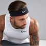 Повязка на голову Nike Swoosh Headband синяя (N.NN.07.402.OS) 