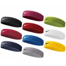 Повязка на голову Nike Swoosh Headband хлопок-полиэстер-нейлон (NNN07101OS) 