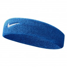 Повязка на голову Nike Swoosh Headband синяя (N.NN.07.402.OS) 
