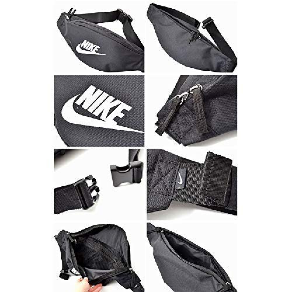 Сумка-бананка на пояс Nike Heritage Waistpack для хранения мелких предметов (BA5750-010)