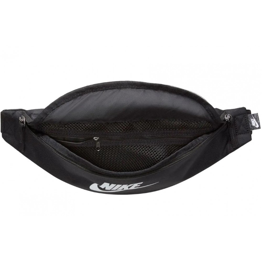 Сумка-бананка на пояс Nike Heritage Waistpack 3 л для хранения мелких предметов (DB0490-010)