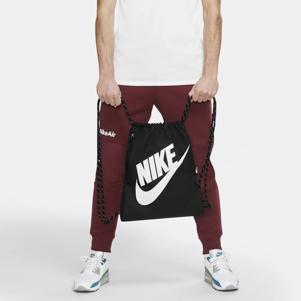 Рюкзак-мешок Nike Heritage Gym Sack 13 л спортивный (DC4245-010)