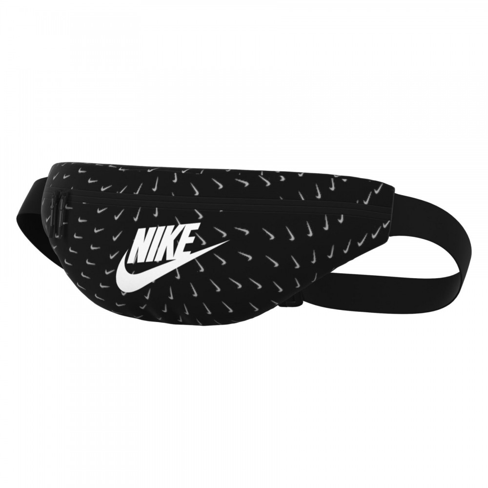 Сумка-бананка на пояс Nike Heritage Waistpack для хранения мелких предметов (DM2161-010)