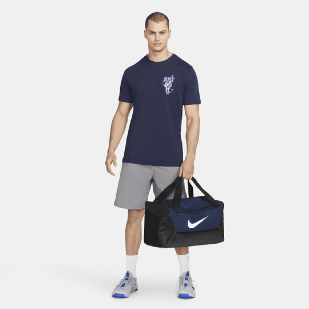 Сумка спортивная Nike Brasilia Duffel Bag 41 л для тренировок и спорта (DM3976-410)