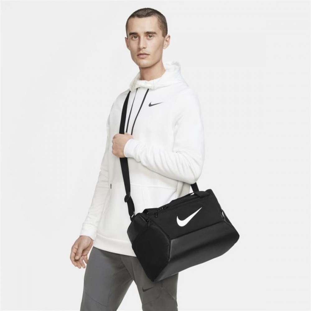 Сумка Nike Найк Brasilia 9.5 Training Duffel Bag Extra-Small 25 л черная оригинал (DM3977-010)