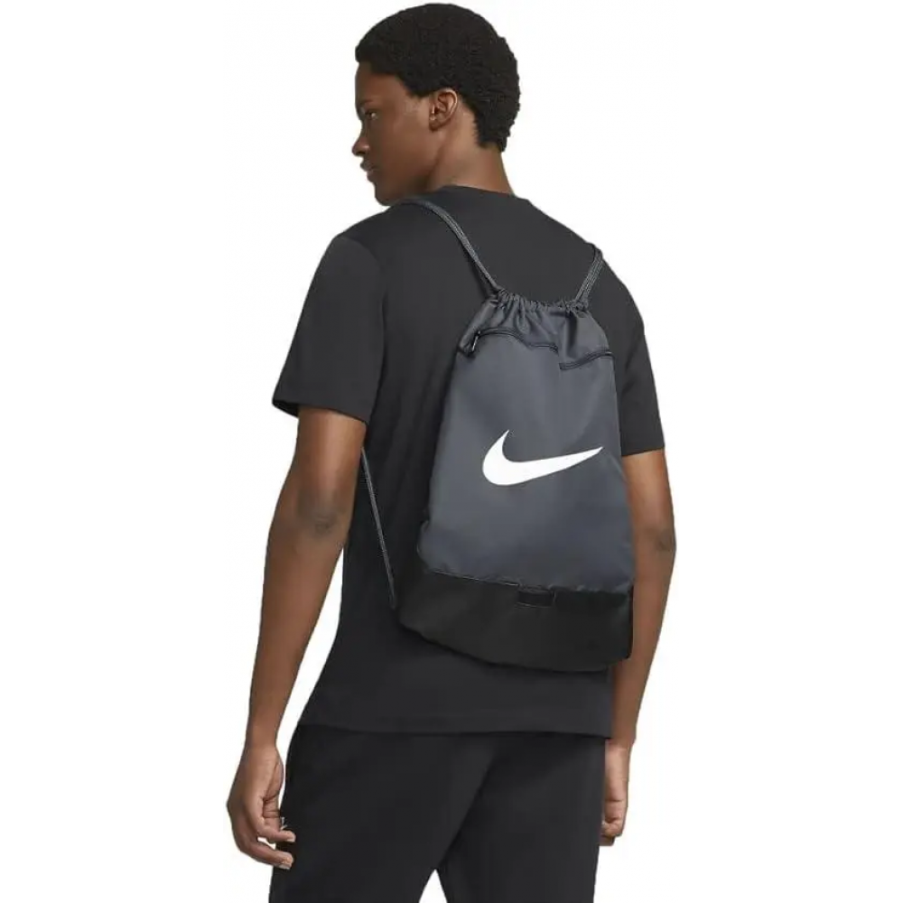Рюкзак-мешок Nike Brasilia 9.5 Training Gym Sack 18 л спортивный (DM3978-026)