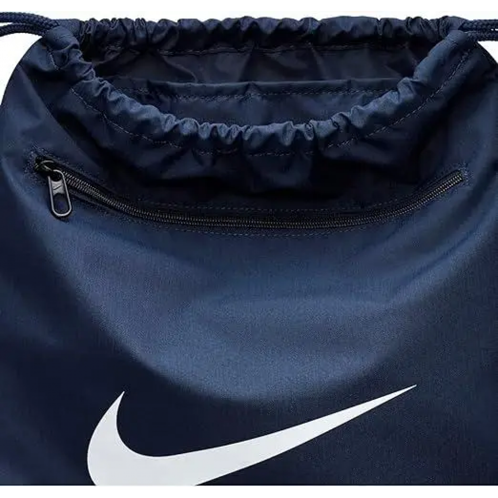 Рюкзак-мешок Nike Brasilia 9.5 Training Gym Sack 18 л спортивный (DM3978-410)