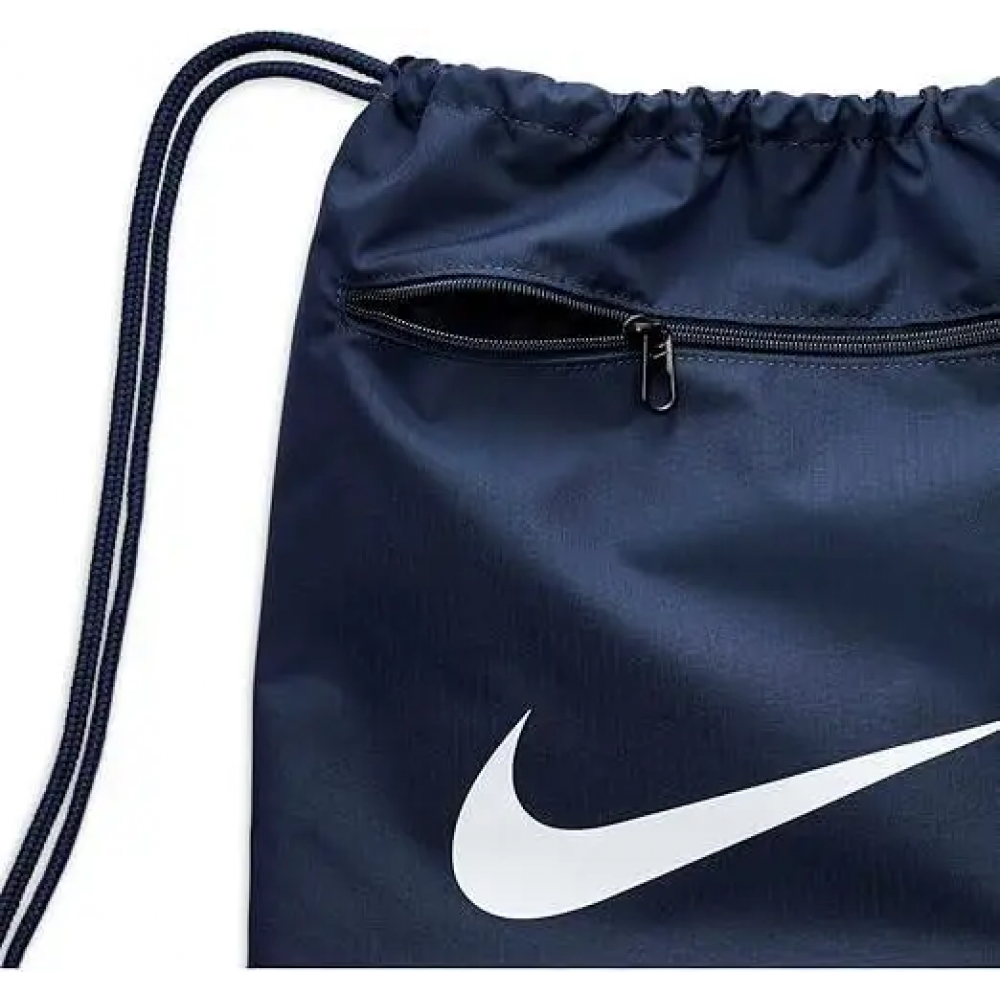 Рюкзак-мешок Nike Brasilia 9.5 Training Gym Sack 18 л спортивный (DM3978-410)