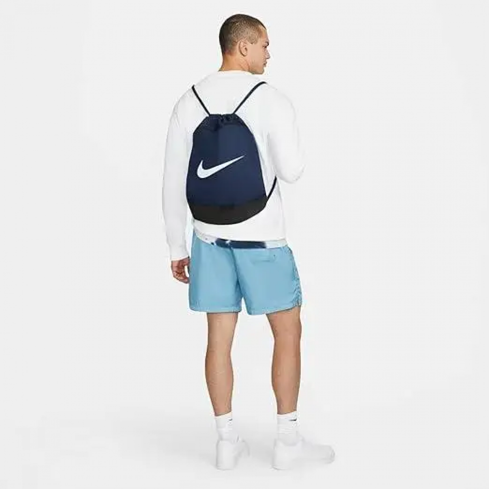 Рюкзак-мешок Nike Brasilia 9.5 Training Gym Sack 18 л спортивный (DM3978-410)