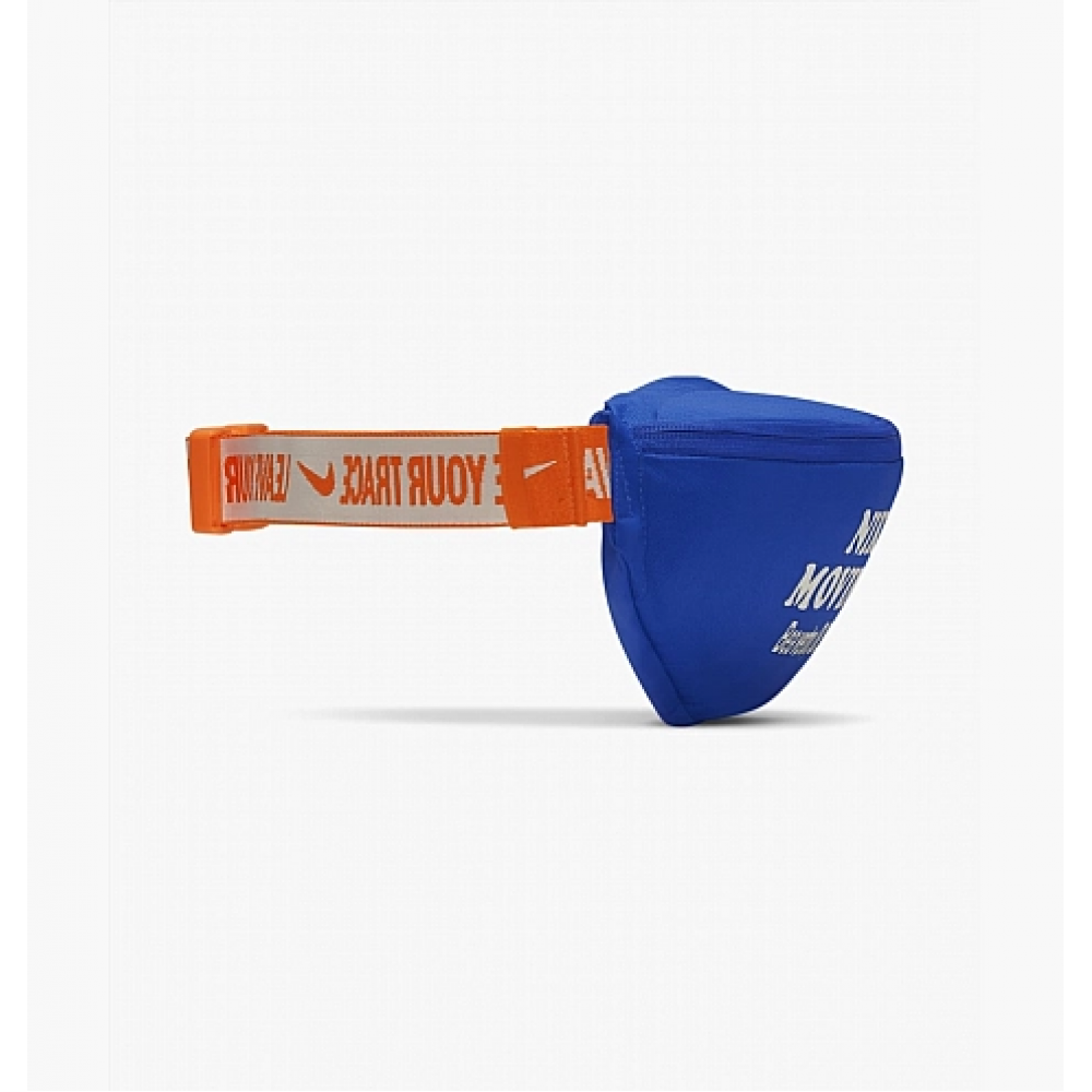 Сумка-бананка на пояс Nike Heritage Waistpack 3 л для хранения мелких предметов (DV6072-405)