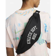 Сумка-бананка на пояс Nike Heritage Waistpack для хранения мелких предметов (FD4317-010)