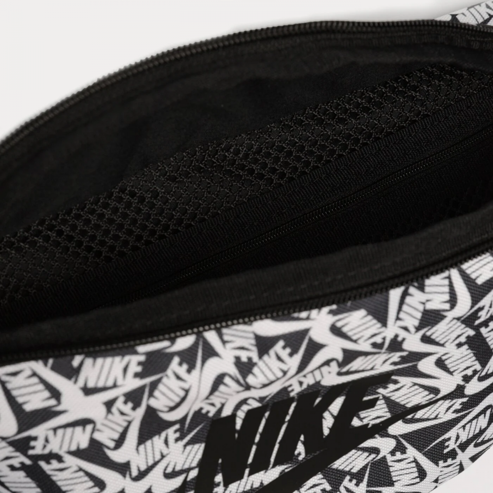 Сумка-бананка на пояс Nike Heritage Waistpack для хранения мелких предметов (FD5593-010)