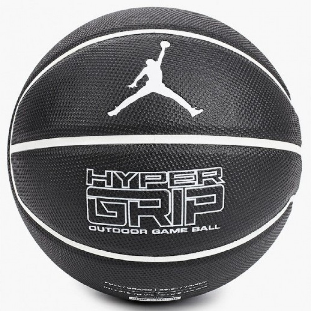 Баскетбольный мяч Nike Jordan Hyper Grip размер 7 композитная кожа для игры зал-улица (J.000.1844.092.07)