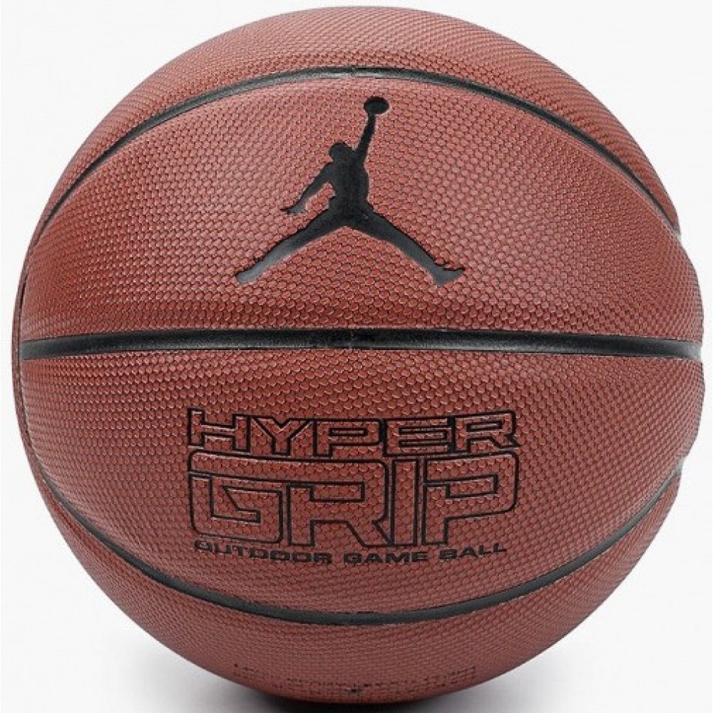 Баскетбольный мяч Nike Jordan Hyper Grip размер 7 композитная кожа для игры зал-улица (J.KI.01.858.07)
