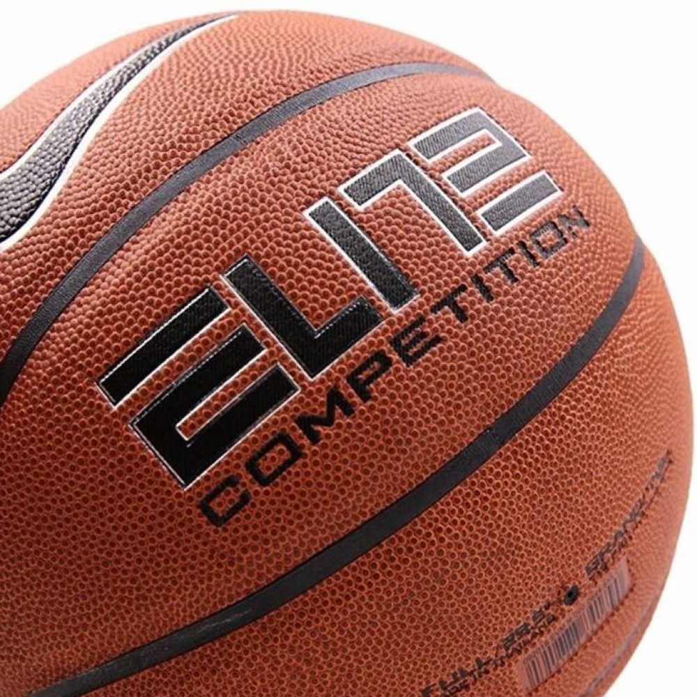 Баскетбольный мяч Nike Elite Tournament размер 7 композитная кожа для игры зал-улица (N.000.2644.855.07)