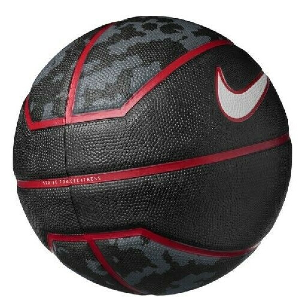 Мяч баскетбольный Nike Lebron Playground размер 7 резиновый черно-серый (N.000.2784.931.07)
