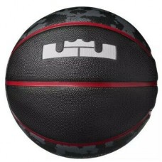 Мяч баскетбольный Nike Lebron Playground размер 7 резиновый черно-серый (N.000.2784.931.07)