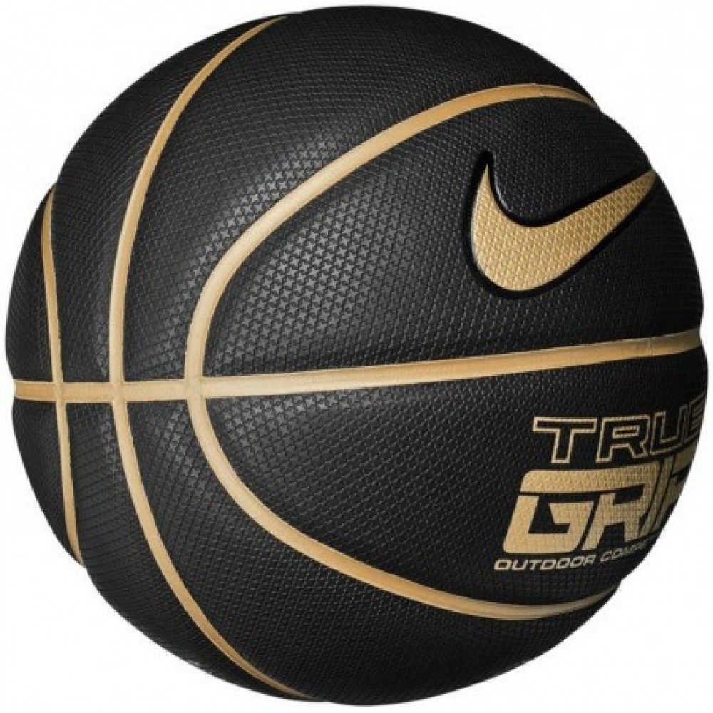 Мяч баскетбольный Nike True Grip Outdoor размер 7 композитная кожа черный (N.100.0525.075.07)