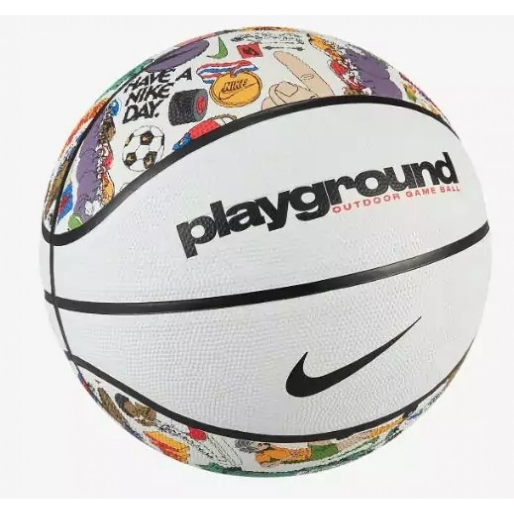 Мяч баскетбольный Nike Everyday Playground размер 7, 5 резиновый для улицы-зала (N.100.4371.913.05)