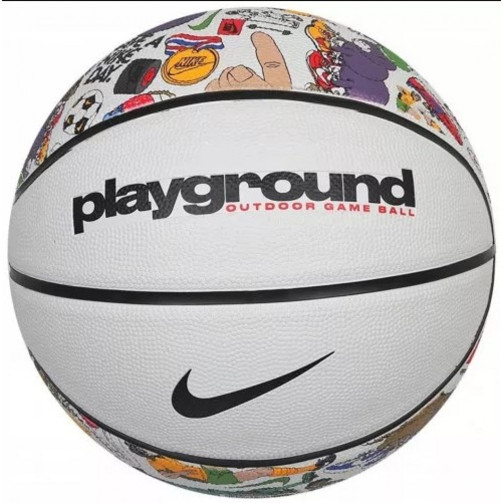 Мяч баскетбольный Nike Everyday Playground размер 7, 5 резиновый для улицы-зала (N.100.4371.913.05)