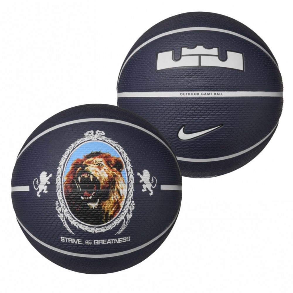 Мяч баскетбольный Nike James Lebron Playground размер 7 резиновый для улицы-зала (N.100.4372.506.07)