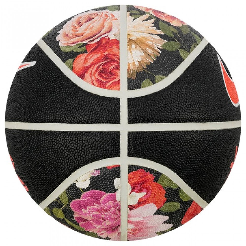 Мяч баскетбольный Nike Versa Tack "Flowers Print" размер 7 кожа-резина для улицы-зала (N0001164-917)