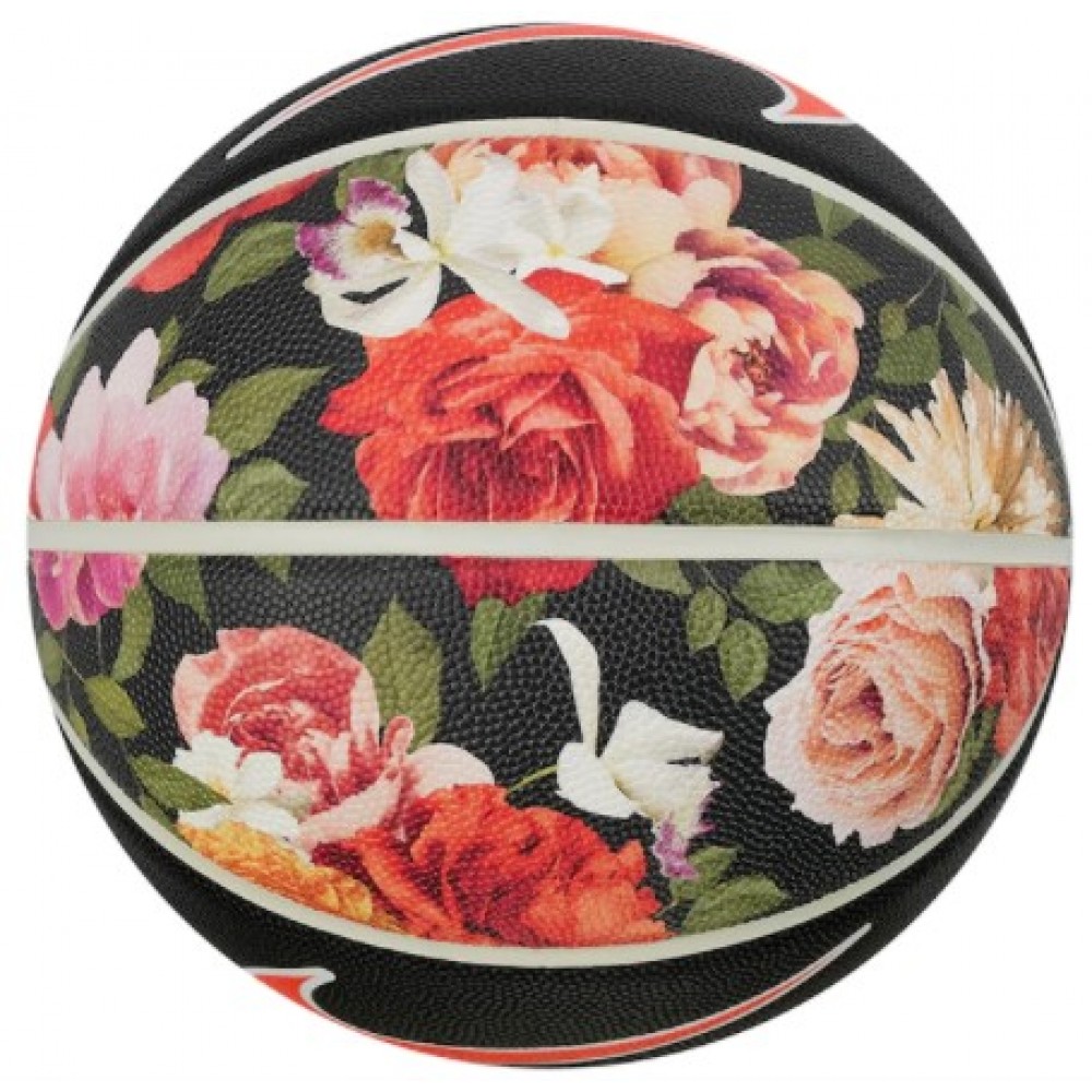 Мяч баскетбольный Nike Versa Tack "Flowers Print" размер 7 кожа-резина для улицы-зала (N0001164-917)