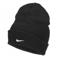 Шапка зимняя Nike Beanie Utility Swoosh чорная (DV3342-010)