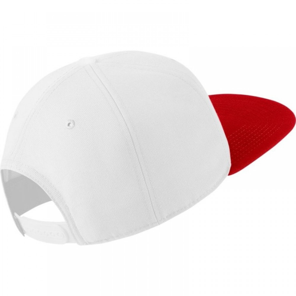 Кепка-бейсболка с прямым козырьком Jordan Pro Jumpman Snapback 6-панельный снепбэк (AR2118-108)