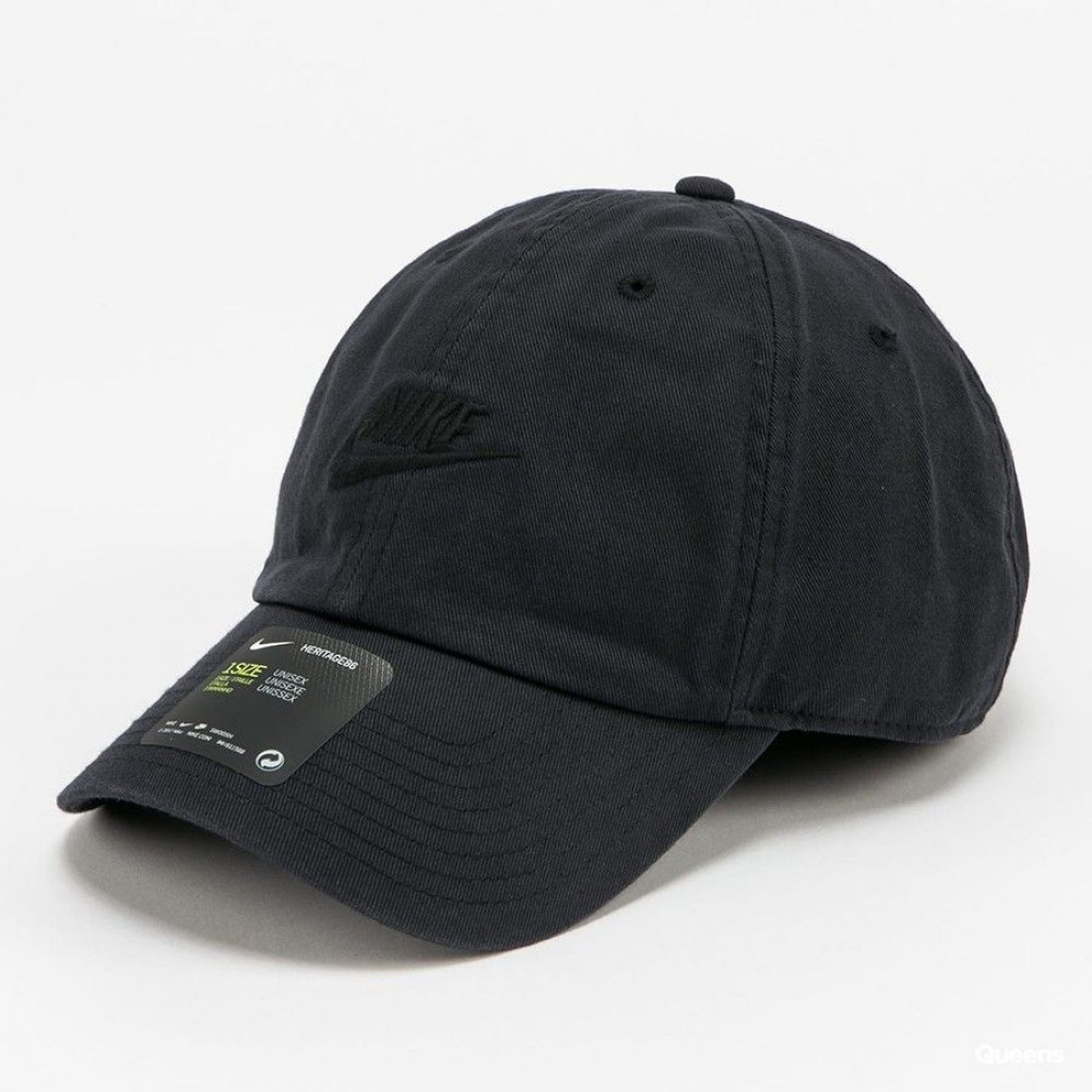 Кепка-бейсболка Nike Heritage 86 Futura Washed Cap (913011-011)