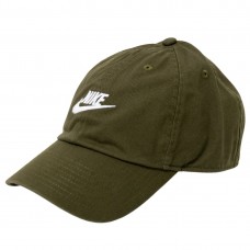 Кепка-бейсболка Nike Heritage 86 Futura Washed Cap хаки (913011-326)