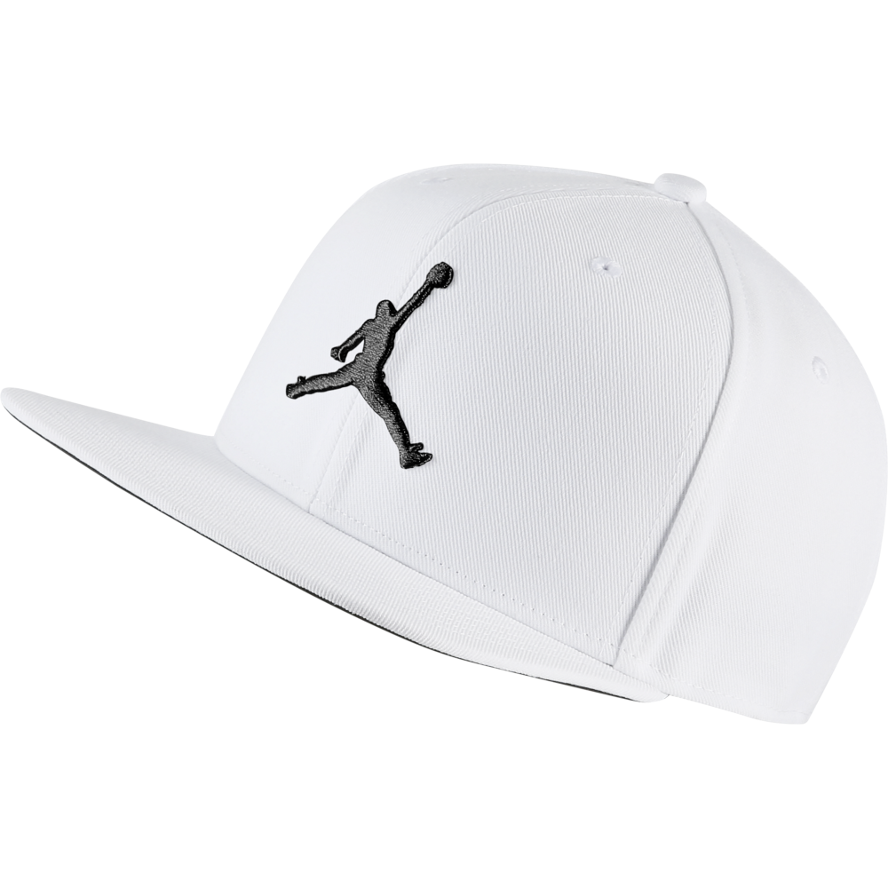 Уценка Кепка-бейсболка с прямым козырьком Jordan Pro Jumpman Spanback 6-панельный спенбэк (AR2118-101)