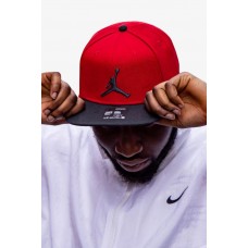 Кепка с прямым козырьком Jordan Pro Jumpman Spanback 6-панельный спэнбек (AR2118-688)
