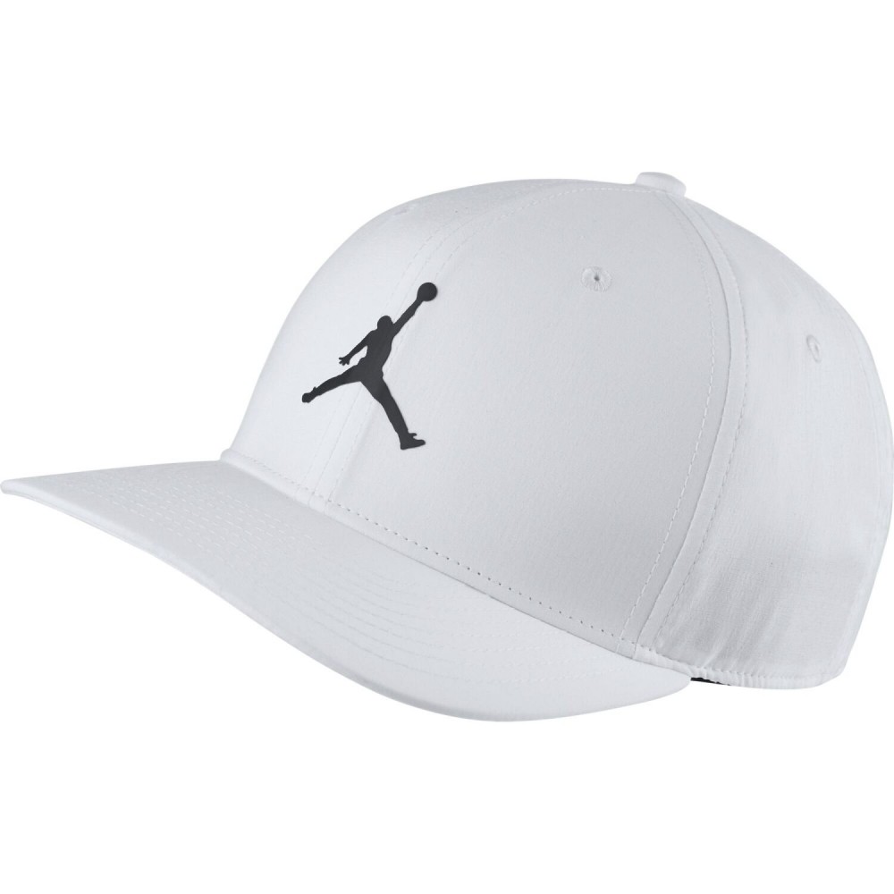 Кепка-бейсболка с прямым козырьком Jordan Pro Jumpman Spanback 6-панельный спэнбек (AV8439-100)