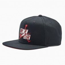 Кепка-бейсболка с прямым козырьком Jordan Pro Jumpman Spanback 6-панельный снэпбек (CW6395-013)