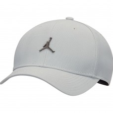 Кепка-бейсболка Nike Jordan Jumpman Classic99 Metal серый (CW6410-097)