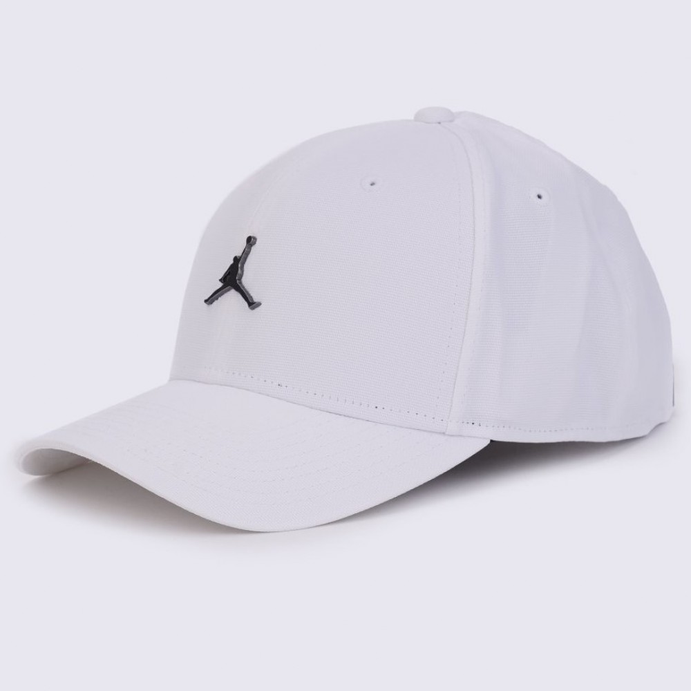 Кепка-бейсболка Nike Jordan Jumpman Classic99 Metal белая (CW6410-100)