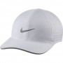 Кепка-бейсболка Nike Dri-FIT Aerobill Featherlight Cap белая для бега (DC3598-100)