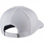 Кепка-бейсболка Nike Dri-FIT Aerobill Featherlight Cap белая для бега (DC3598-100)