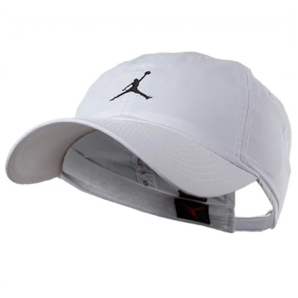 Кепка-бейсболка Jordan Jumpman H86 Washed Cap белая оригинал (DC3673-100)